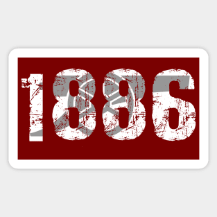 1886 Sticker